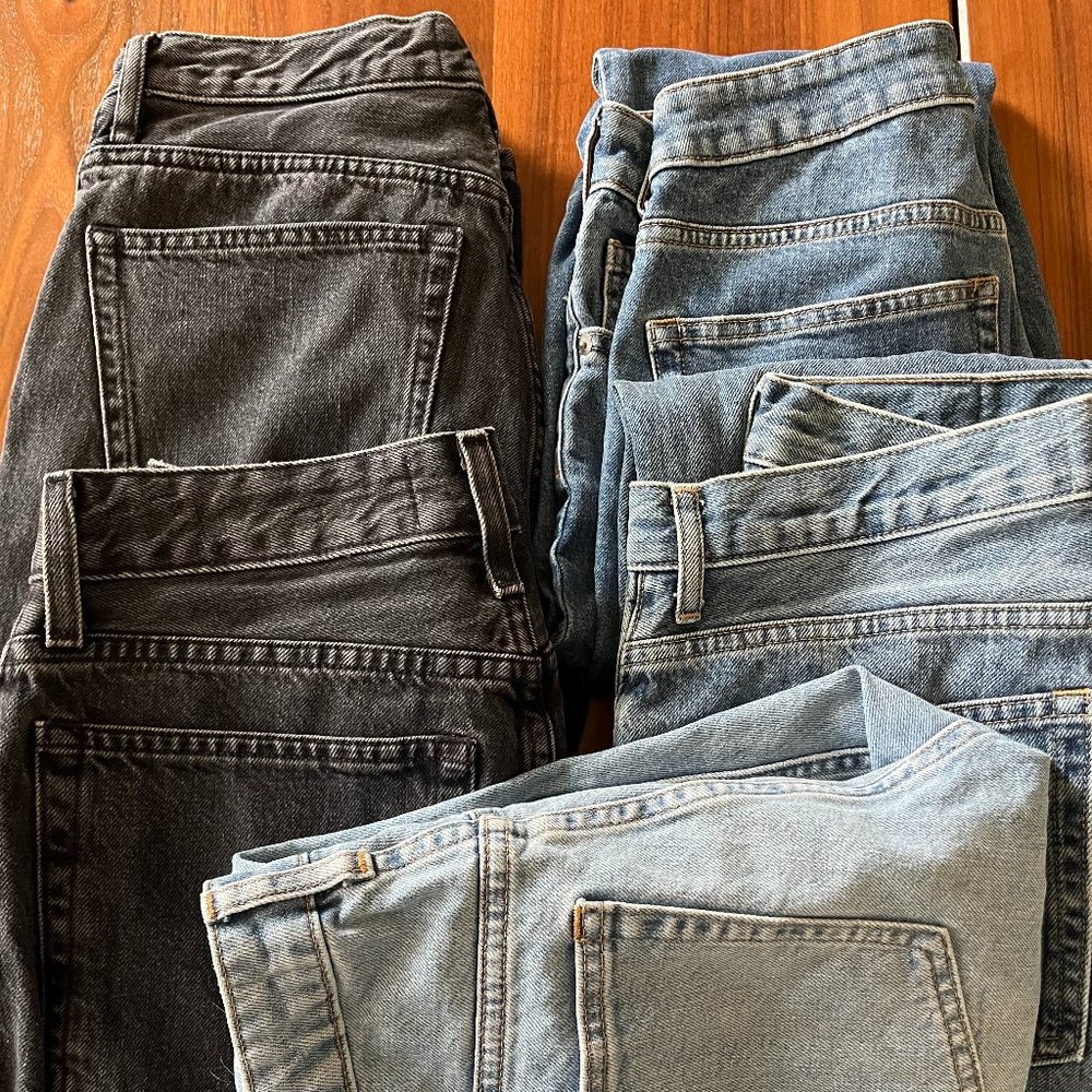 Everlane 90s Cheeky Jeans (27 & 29)